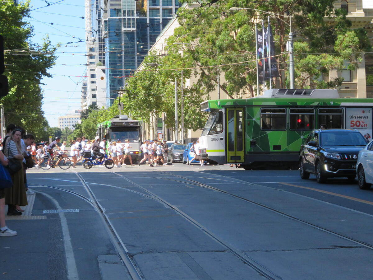 Yarra Trams - Kestrel in action