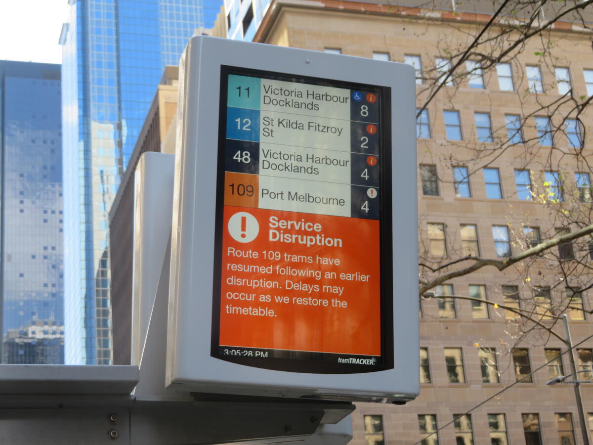 Yarra Trams - Kestrel in action